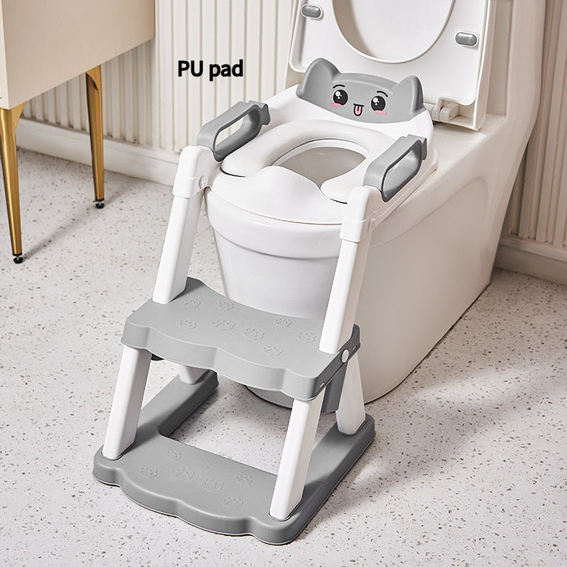 REEVALUATENICATED Toddler Toilet Training Seat with Step Stool Ladder