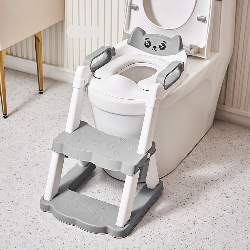 REEVALUATENICATED Toddler Toilet Training Seat with Step Stool Ladder
