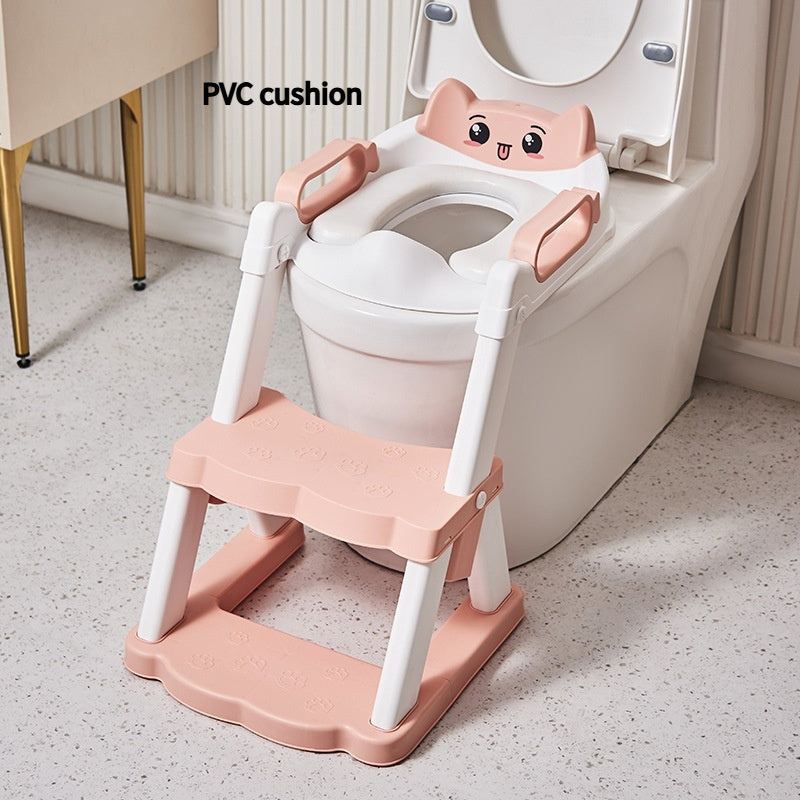REEVALUATENICATED Toddler Toilet Training Seat with Step Stool Ladder