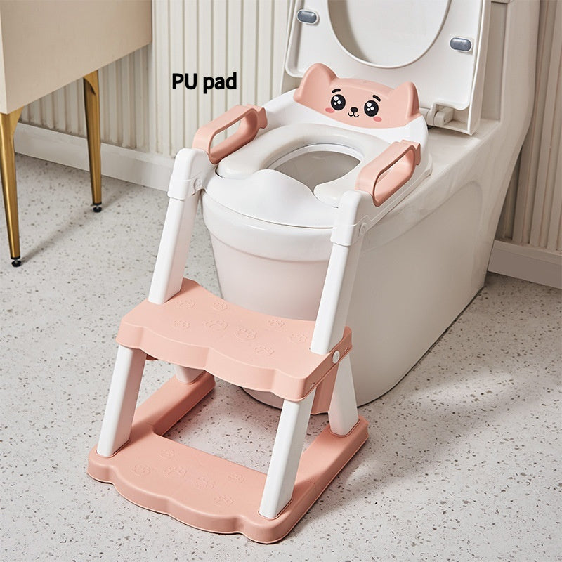 REEVALUATENICATED Toddler Toilet Training Seat with Step Stool Ladder