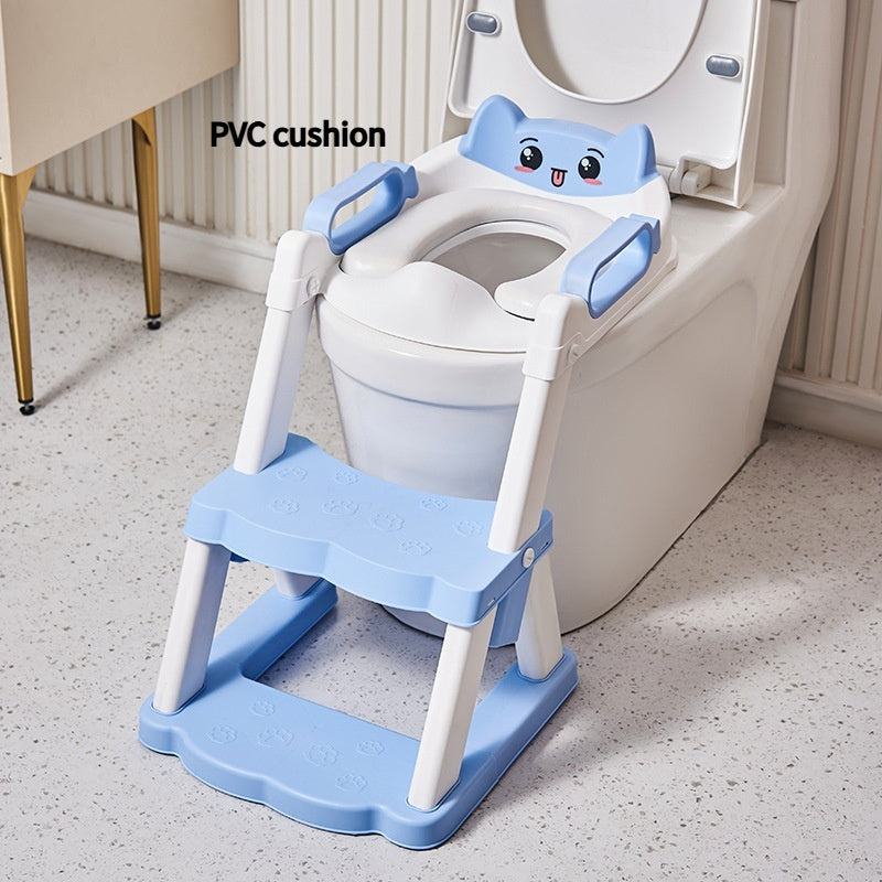 REEVALUATENICATED Toddler Toilet Training Seat with Step Stool Ladder
