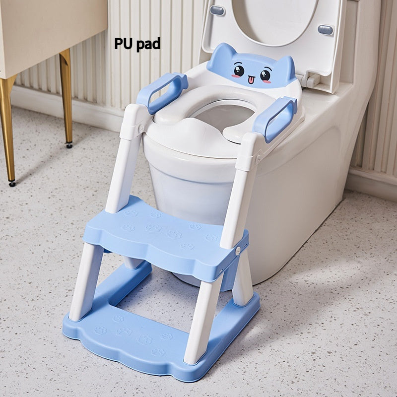 REEVALUATENICATED Toddler Toilet Training Seat with Step Stool Ladder